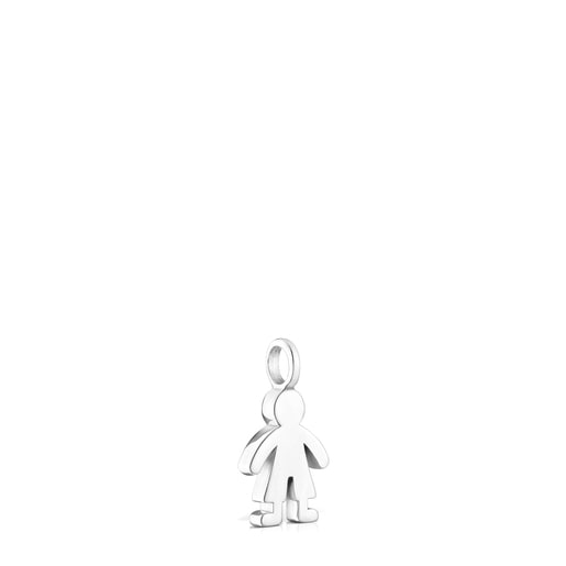 Silver Sweet Dolls boy Pendant - Buy online | TOUS