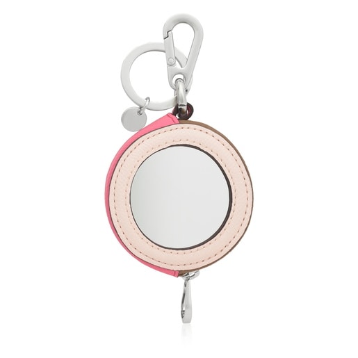 Llavero monedero rosa Mirror