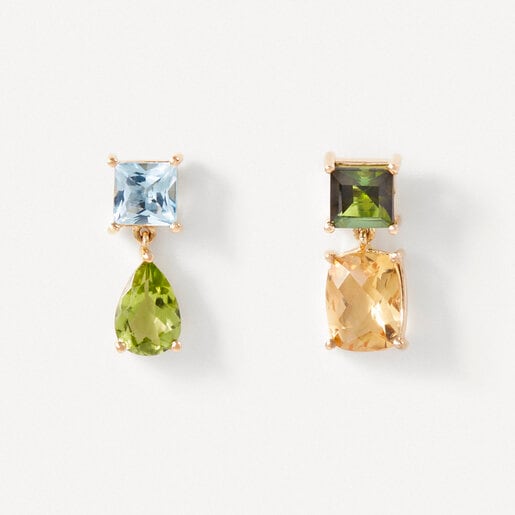 Pendientes de oro con gemas TOUS ATELIER