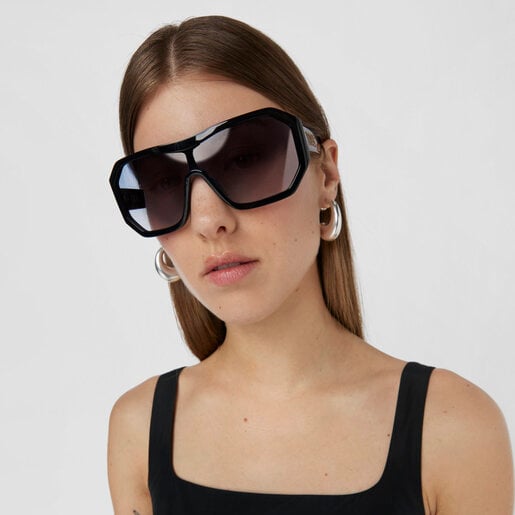 Black Sunglasses Studs Mask | TOUS