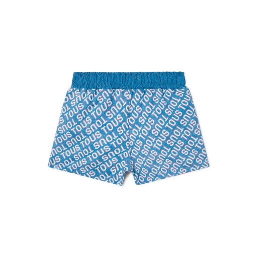 Boys swimmers in Logo blue