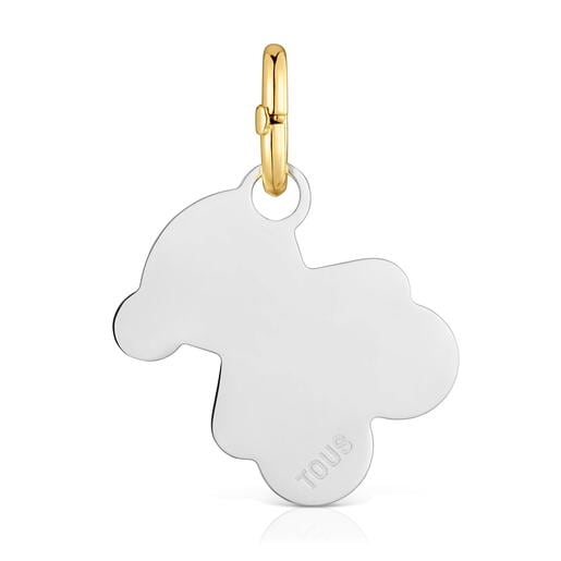 قلادة مُرصّعة بحلية على شكل دبدوب بدَرجتَي لون من تشكيلة TOUS Unlock