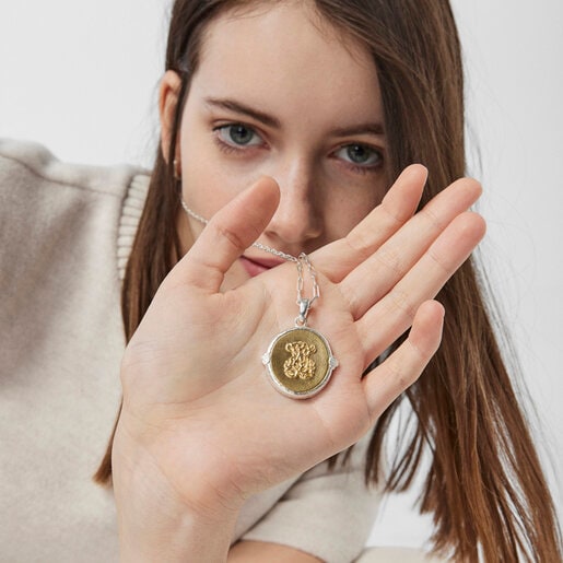 Подвеска с камеей Oceaan двух оттенков