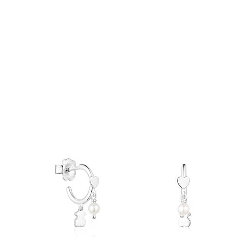 Boucles d'oreilles Cool Joy en Argent et Perles