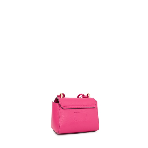 Mini sac à bandoulière TOUS Sylvia fuchsia