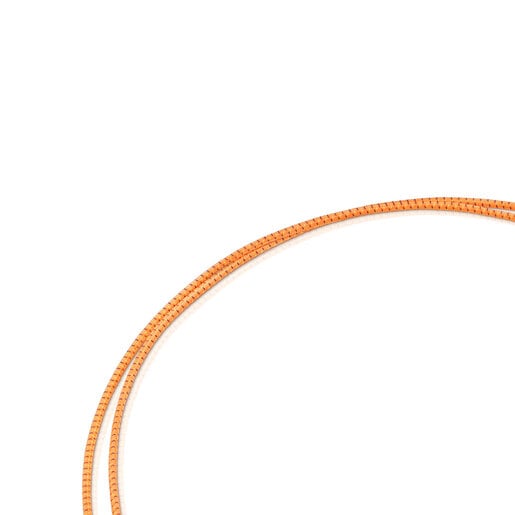 Orange Sweet Dolls Elastic necklace | TOUS