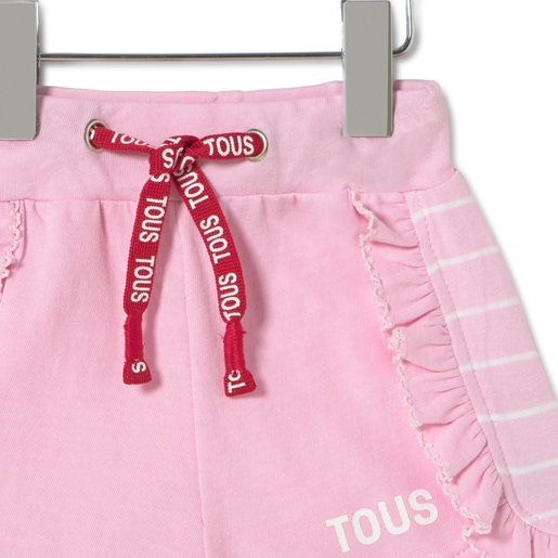 Short de niña Casual rosa
