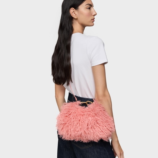 Mini bandolera rosa-wild TOUS Hold