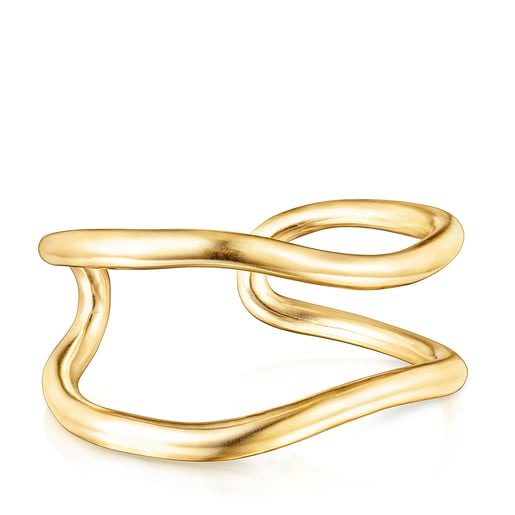 Silver vermeil Hav double Bracelet | TOUS