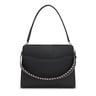 Borsa shopper nera media Audree Saffiano