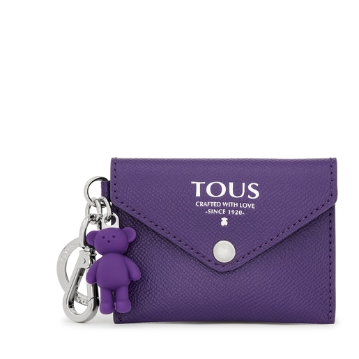 Burgundy TOUS La Rue New Hanging change purse