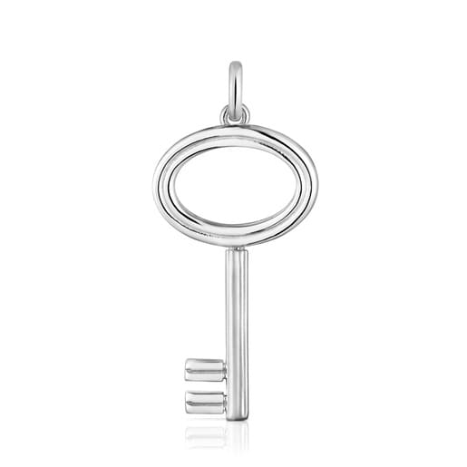 37 mm silver key motif Pendant TOUS Unlock