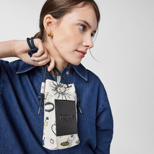 Бежевая мини-сумка TOUS Magic