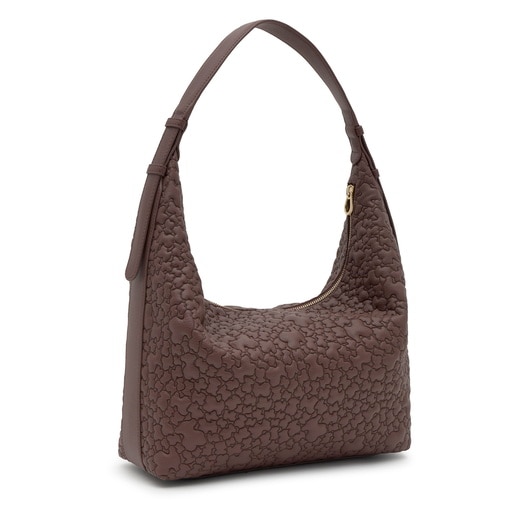 Sac à bandoulière marron grand TOUS Puffy Bear