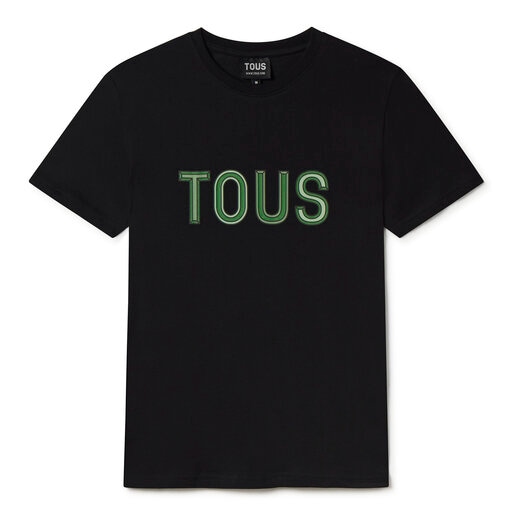 Κοντομάνικο T-shirt TOUS Bear Faceted σε πράσινο χρώμα