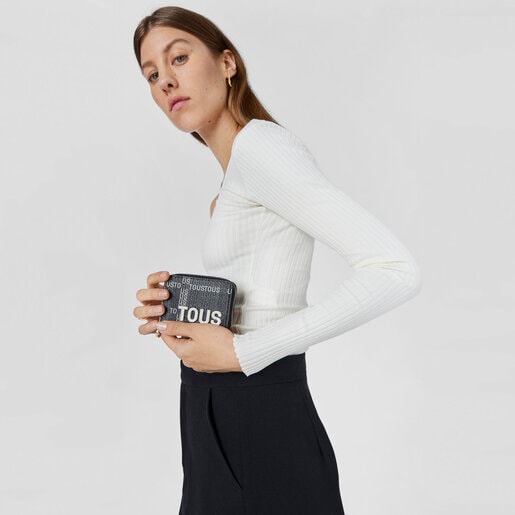 Monedero negro TOUS Cecilia