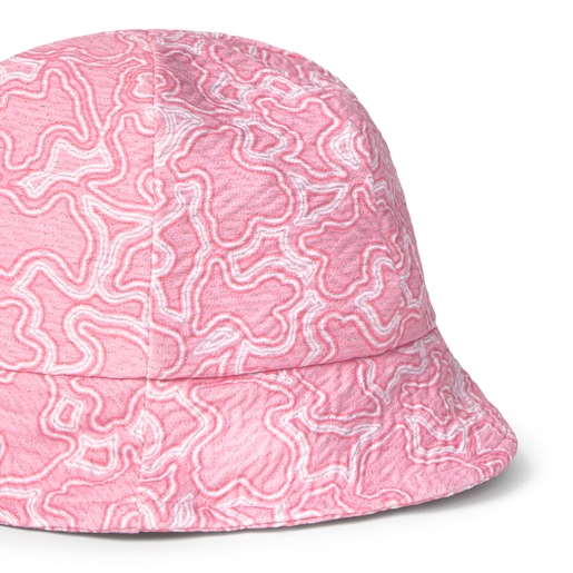 Gorro de playa niña MKaos rosa