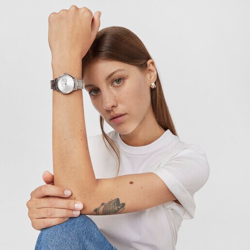 שעון בר טיים מפלדה