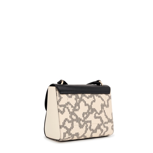 Malá béžová Crossbody kabelka Kaos Pix