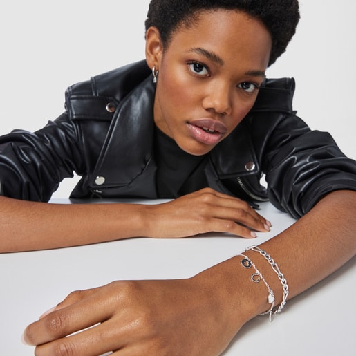 Pulsera TOUS Good Vibes de plata