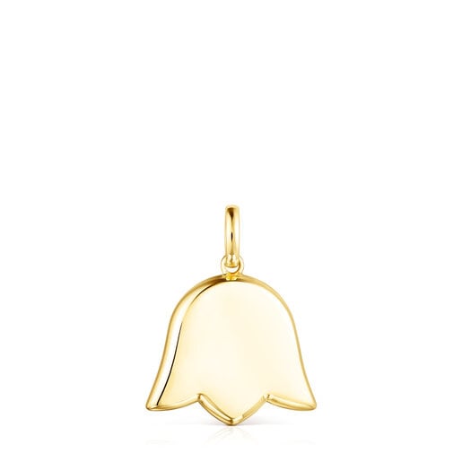 Silver Vermeil Sweet Dolls tulip Pendant