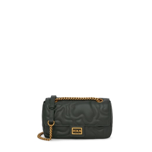 Small green Kaos Dream shoulder bag with flap | TOUS