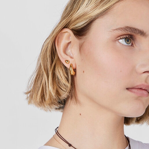 Gold Teardrop earrings TOUS Balloon | TOUS