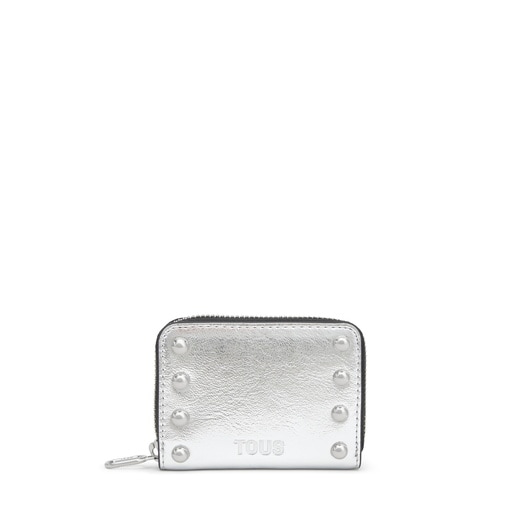 كيس نقود باللون الفضي من تشكيلة TOUS Jewelry Studs