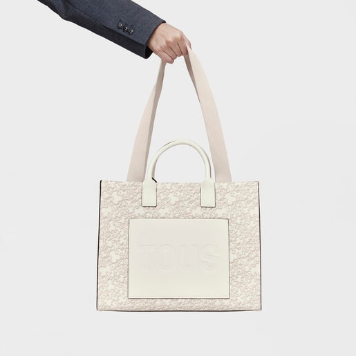 Large light gray Amaya Shopping bag Kaos Mini Evolution