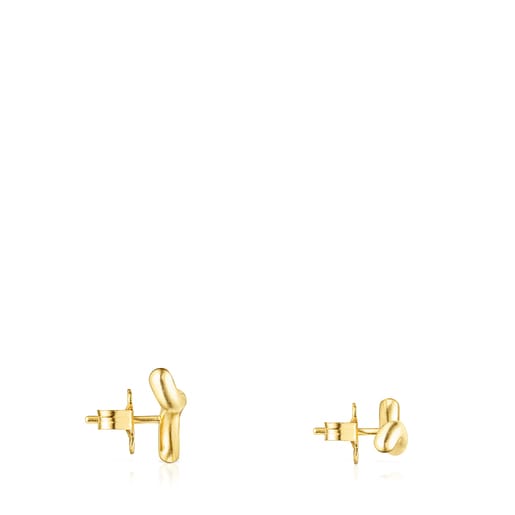 Silver vermeil Hav wave-shaped Earrings