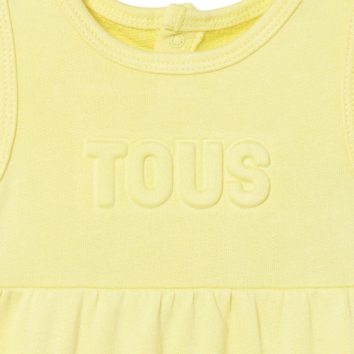 Baby romper in Classic yellow