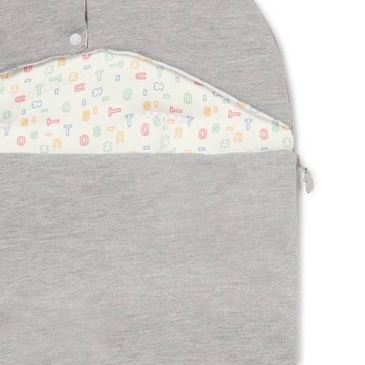 Multipurpose baby footmuff In grey