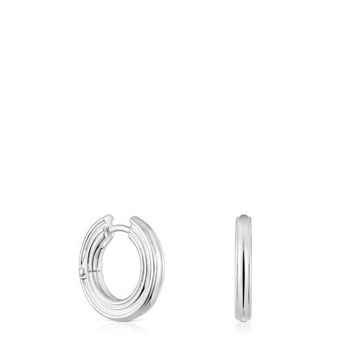 Silver Hoop earrings TOUS 1950