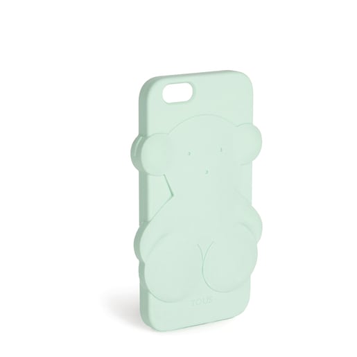 Funda de móvil iPhone 6 Rubber Bear en color verde