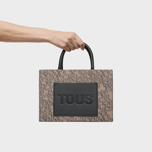 Medium taupe Amaya Shopping bag Kaos Mini Evolution New