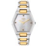 Analog watch with gold-colored steel bracelet and pink mother-of-pearl face Karat