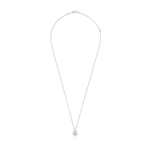 Gargantilla de platino con diamante talla brillante creado en laboratorio 1,50 ct TOUS Essentials LGD