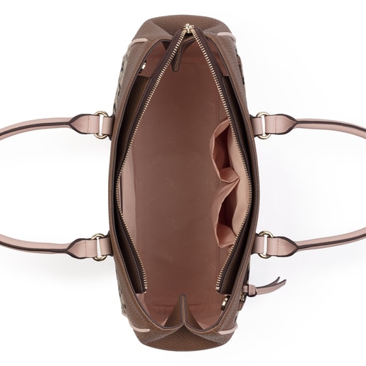 City Elice New en color marrón-rosa