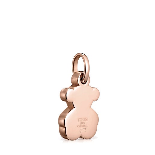 Dije Sweet Dolls con baño de oro rosa 18 kt sobre plata