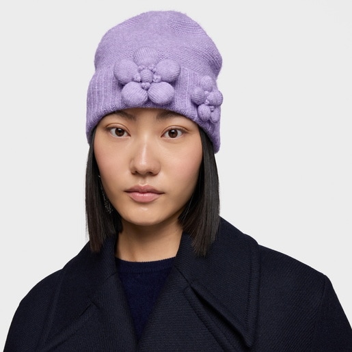 قبعة بيني صغيرة باللون الموف من التشكيلة TOUS Daisy