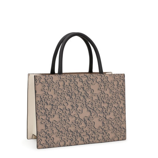 Mittelgroße Shoppingtasche Kaos Mini Evolution New Amaya in Taupe