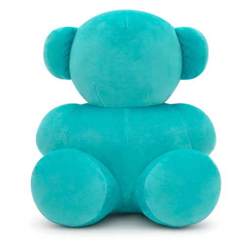 Peluche turquesa Bold Bear Velvet