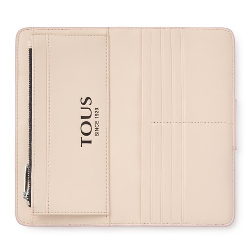 Medium mauve and beige TOUS Damas Wallet