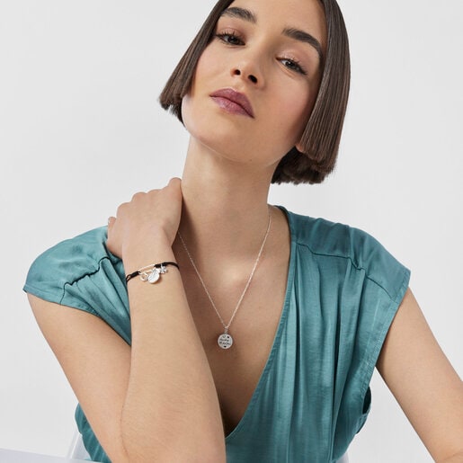 Pack de Pulsera - Collar TOUS Good Vibes Mama de Plata