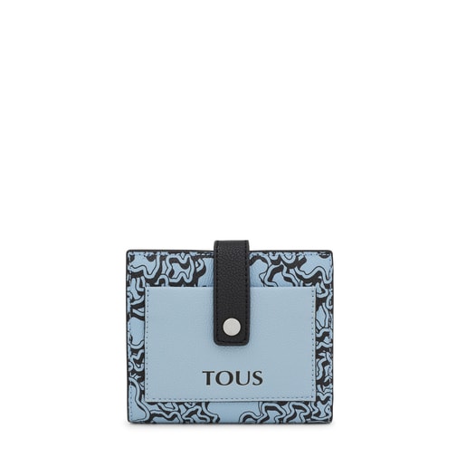 Small blue TOUS Kaos Mini Evolution Pocket wallet