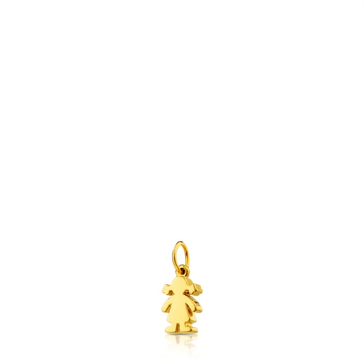 Gold Sweet Dolls Pendant Girl motif