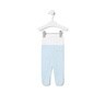 Baby leggings in plain sky blue