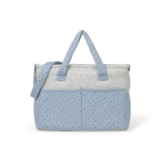 Baby changing bag in Mini sky blue