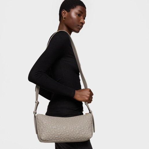 Sac à bandoulière taupe TOUS Puffy Bear
