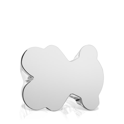 Anillo sello de plata oso 30 mm  Sweet Dolls